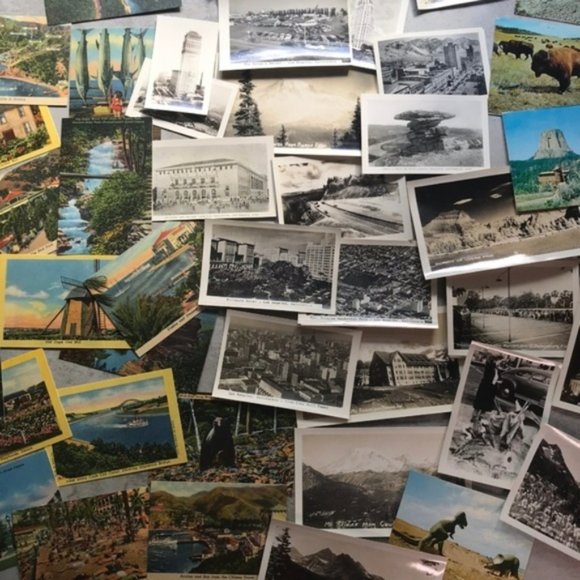 Vintage Travel Photo Postcard Mystery Box - Picture 12 of 14